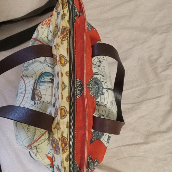 Dolce&Gabbana bag runway 2012 Vintage logo D&G canvas leather - Picture 7 of 16